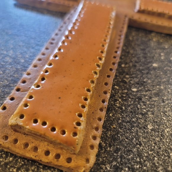Rustic Handcrafted Clay Cross - Picture 2 of 7